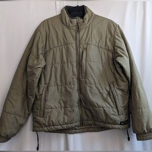 REI Men's Khaki Puffer Jacket in size XL. Khaki